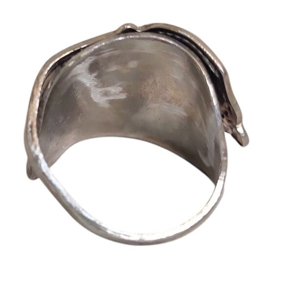 North Carolina The Tarheel State Vintage Souvenir Spoon Ring - Picture 4 of 4